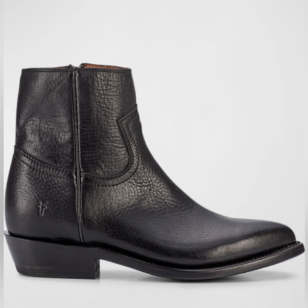Frye Billy Inside Zip boot in black